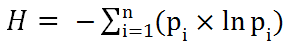 Calculation formula I